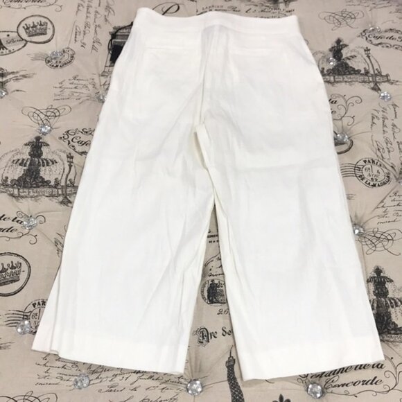 Dkny Cropped Wide-Leg Pants - Picture 7 of 8